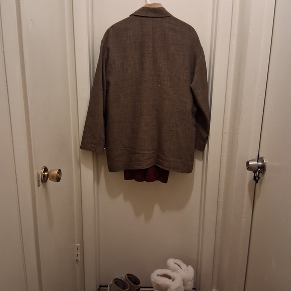 CK Blazer Vintage 90s W A Ralph Lauren 80s Button Up ,like New Outfit90$ W Dress - Picture 6 of 9